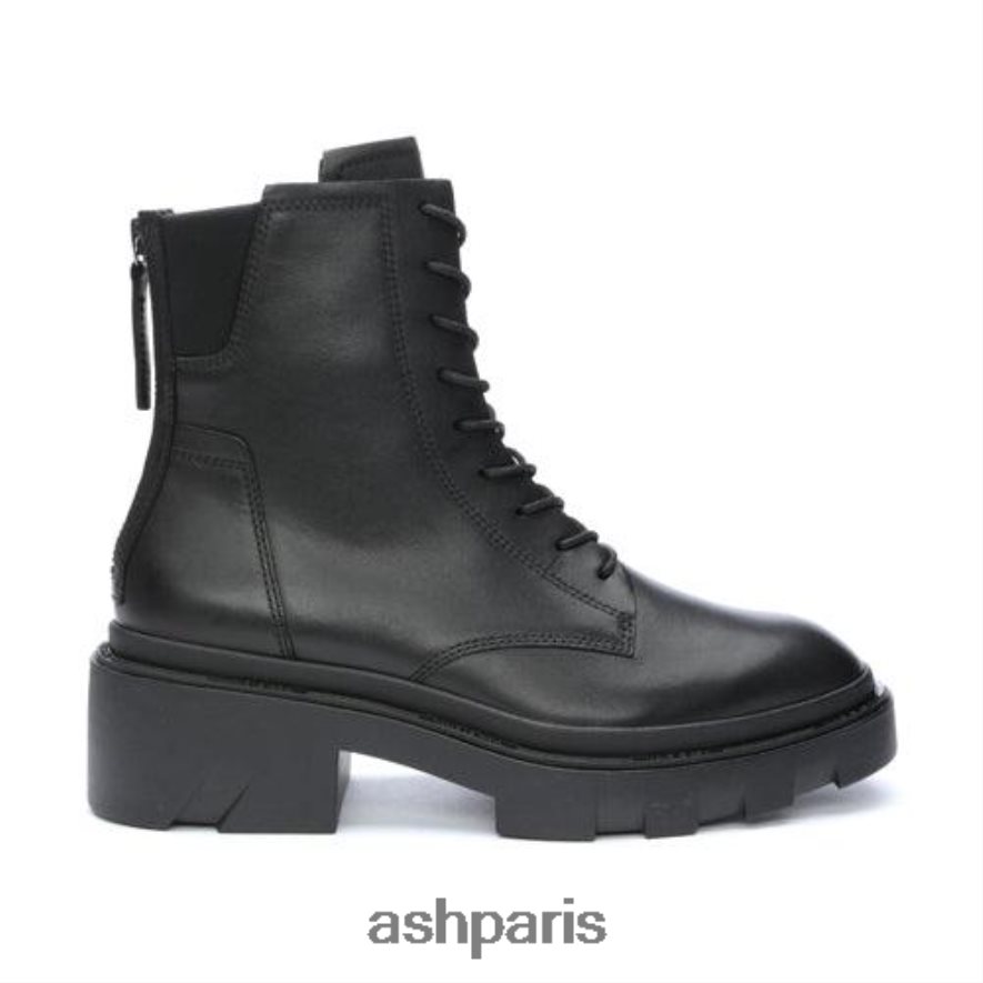 femmes ASH noir botte de combat moderne de mauvaise humeur 6H8D0092