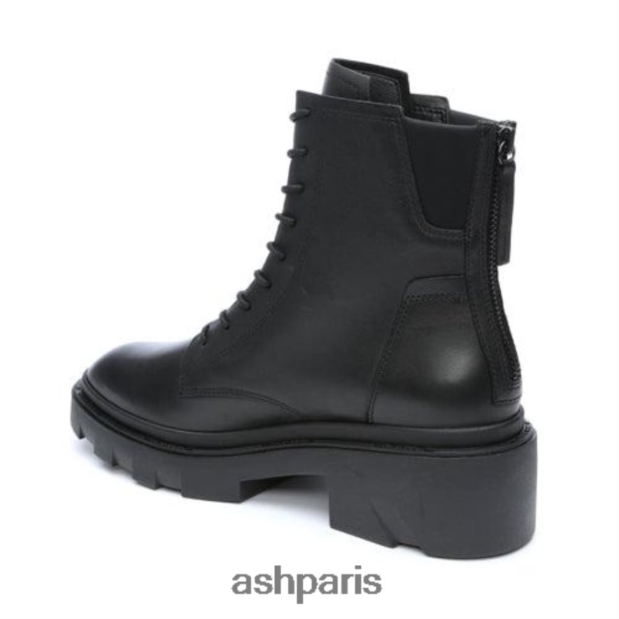 femmes ASH noir botte de combat moderne de mauvaise humeur 6H8D0092