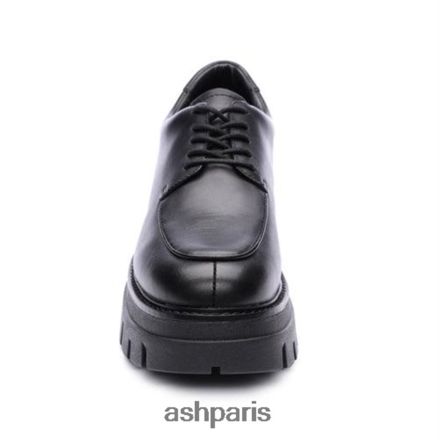 femmes ASH talc/noir genial bis mocassins à plateforme 6H8D001