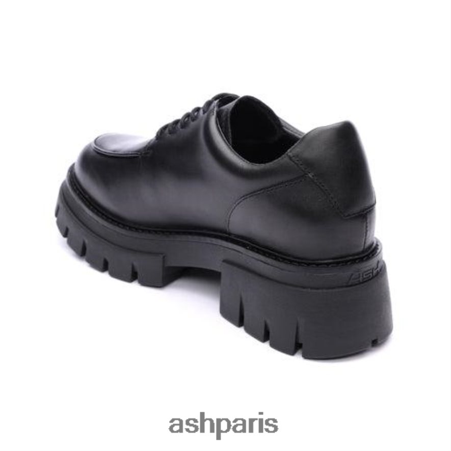 femmes ASH talc/noir genial bis mocassins à plateforme 6H8D001